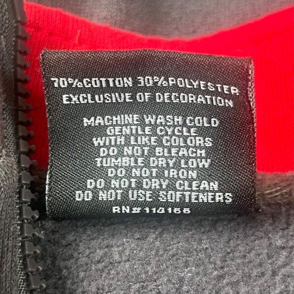 Ohio State 1/4 Zip Pullover Sweatshirt Mens Large Gray Colosseum Fanwear NCAA - Picture 7 of 7